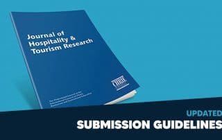 Updated Submission Guidelines for Journal of Hospitality & Tourism Research 2