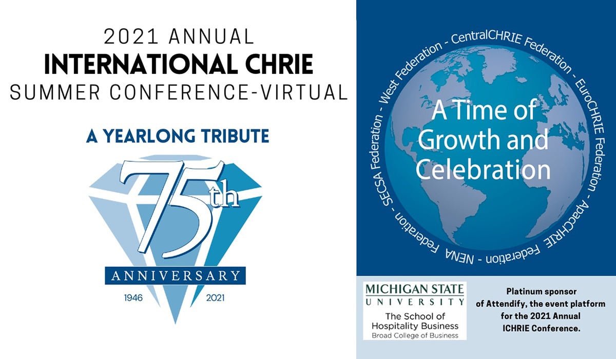 Annual ICHRIE Conference & Marketplace 2021 - Access the presentations! 9