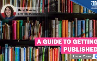 WATCH | A Guide to Getting Published (Hazel Goodes - Emerald Publishing) 13