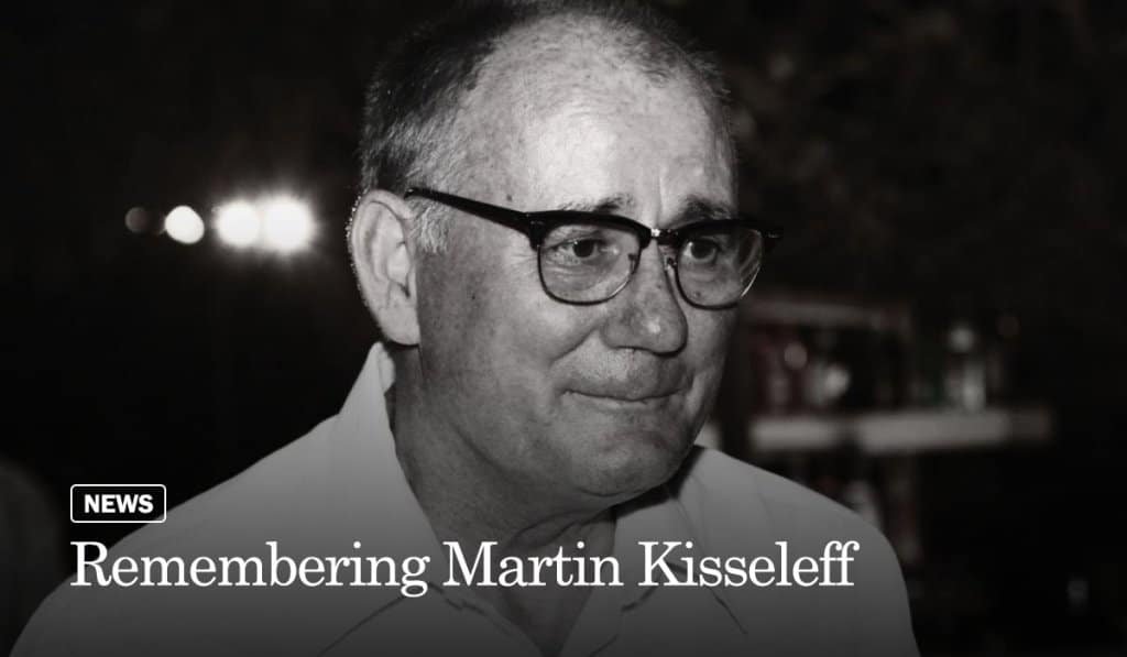Remembering Martin Kisseleff: A Founding Member of EuroCHRIE 13
