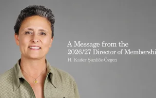 A Message from the 2026/27 Director of Membership 10