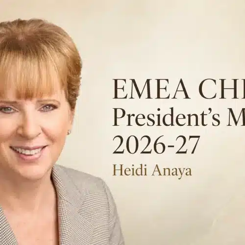 EMEA CHRIE President’s Message 2026-27